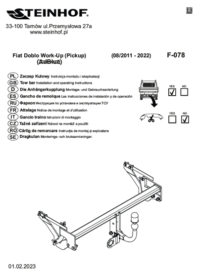 FİAT PRATİCO - DOBLO WORK UP