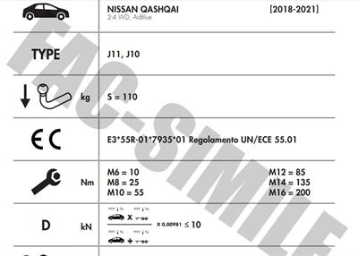 YATAY SÖKTAK NİSSAN QASHQAİ