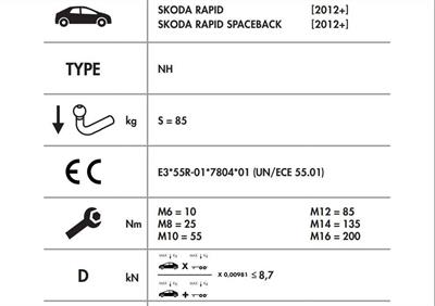 DİKEY SÖKTAK SKODA RAPİD