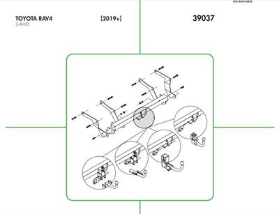 YATAY SÖKTAK TOYOTA RAV4