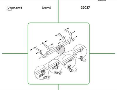 DİKEY SÖKTAK TOYOTA RAV4