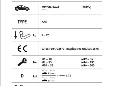 YATAY SÖKTAK TOYOTA RAV4