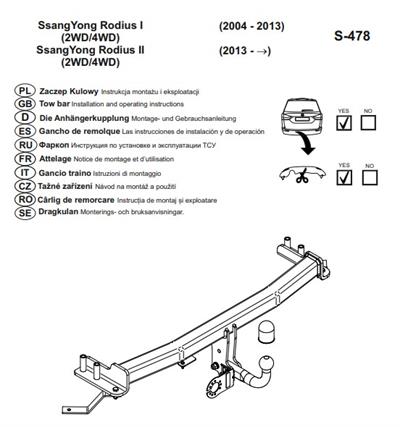 SSANGYONG RODİUS