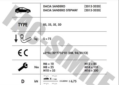 DACİA SANDERO Stepway