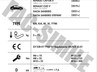 DACİA SANDERO  -  SANDERO STEPWAY  - CLİO - RENAULT CAPTUR - MİTSUBİSHİ COLT 