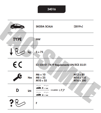 SKODA SCALA YATAY SÖKTAK