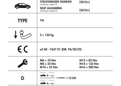 SEAT ALHAMBRA - VOLKSWAGEN SHARAN