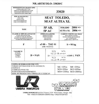 SEAT ALTEA XL - TOLEDO