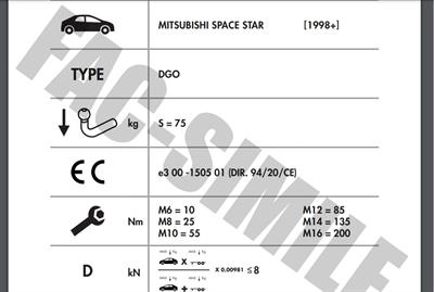 MİTSUBİSHİ  SPACESTAR
