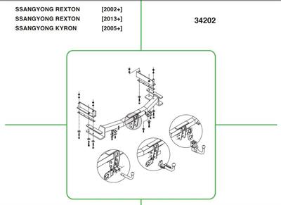 DİKEY SÖKTAK SSANGYONG KYRON - REXTON
