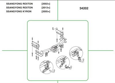 YATAY SÖKTAK SSANGYONG KYRON - REXTON