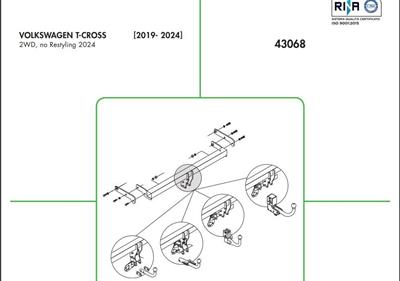 VOLKSWAGEN T-CROSS DİKEY SÖKTAK