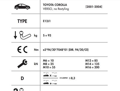 TOYOTA COROLLA 