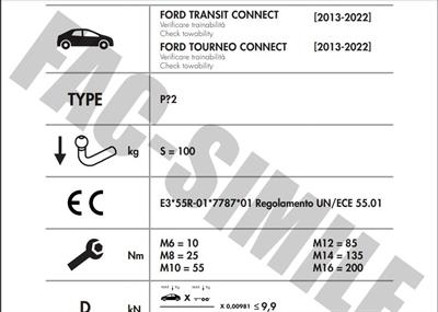 YATAY SOKTAK FORD TRANSİT CONNECT 