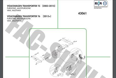 DİKEY SÖKTAK VOLKSWAGEN TRANSPORTER