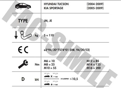 YATAY SÖKTAK HYUNDAİ TUCSON - KİA SPORTAGE