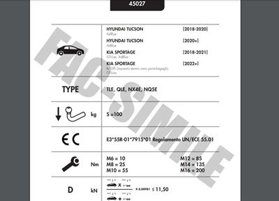 YATAY SÖKTAK KİA SPORTAGE  - HYUNDAİ TUCSON 