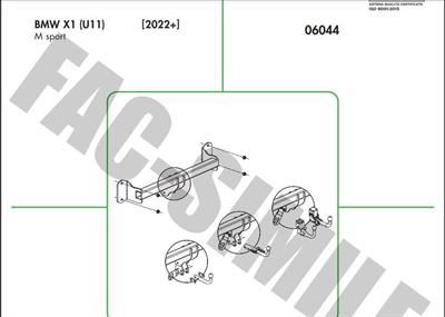 DİKEY SÖKTAK BMW X1 - İX1 , MINI Countryman