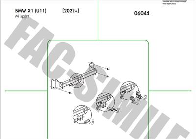 YATAY SÖKTAK BMW X1 İX1 , MINI Countryman
