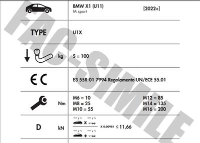 YATAY SÖKTAK BMW X1 İX1 , MINI Countryman