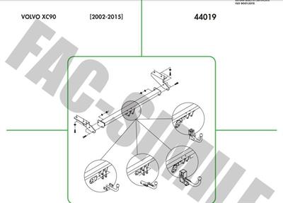 DİKEY SÖKTAK VOLVO XC90