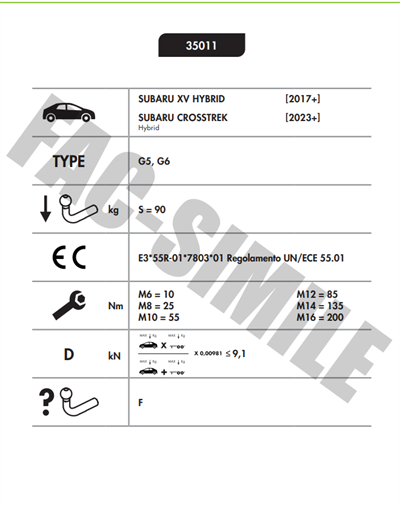SUBARU XV - CROSSTREK  HİBRİT
