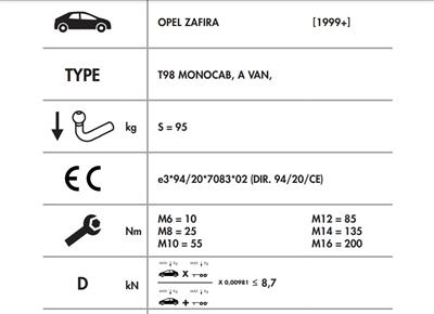 OPEL ZAFİRA