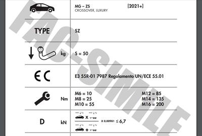 YATAY SÖKTAK MG ZS
