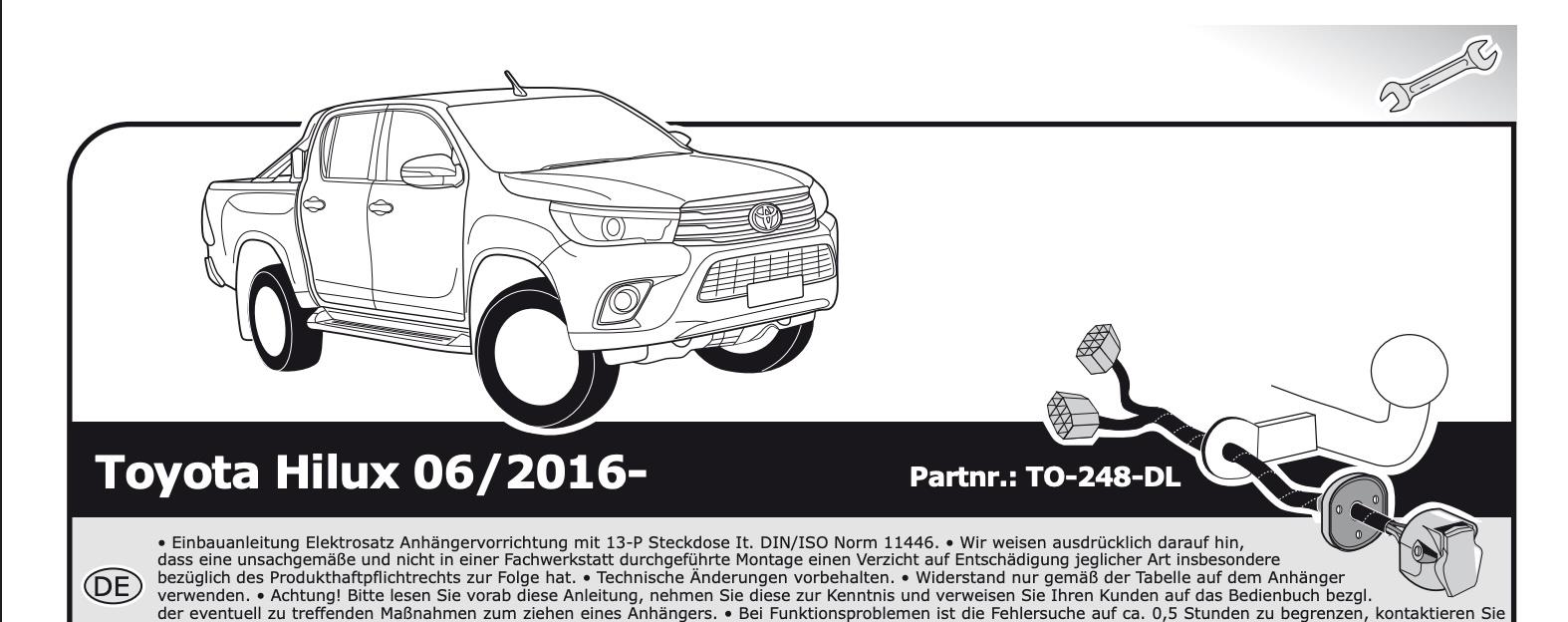 Toyota HILUX (2015 üzeri) Soket Baglantili Orjinal Teisat (ECS) 13 PinTOYOTAECSToyota HILUX (2015 üzeri) Soket Baglantili Orjinal Teisat (ECS) 13 Pin