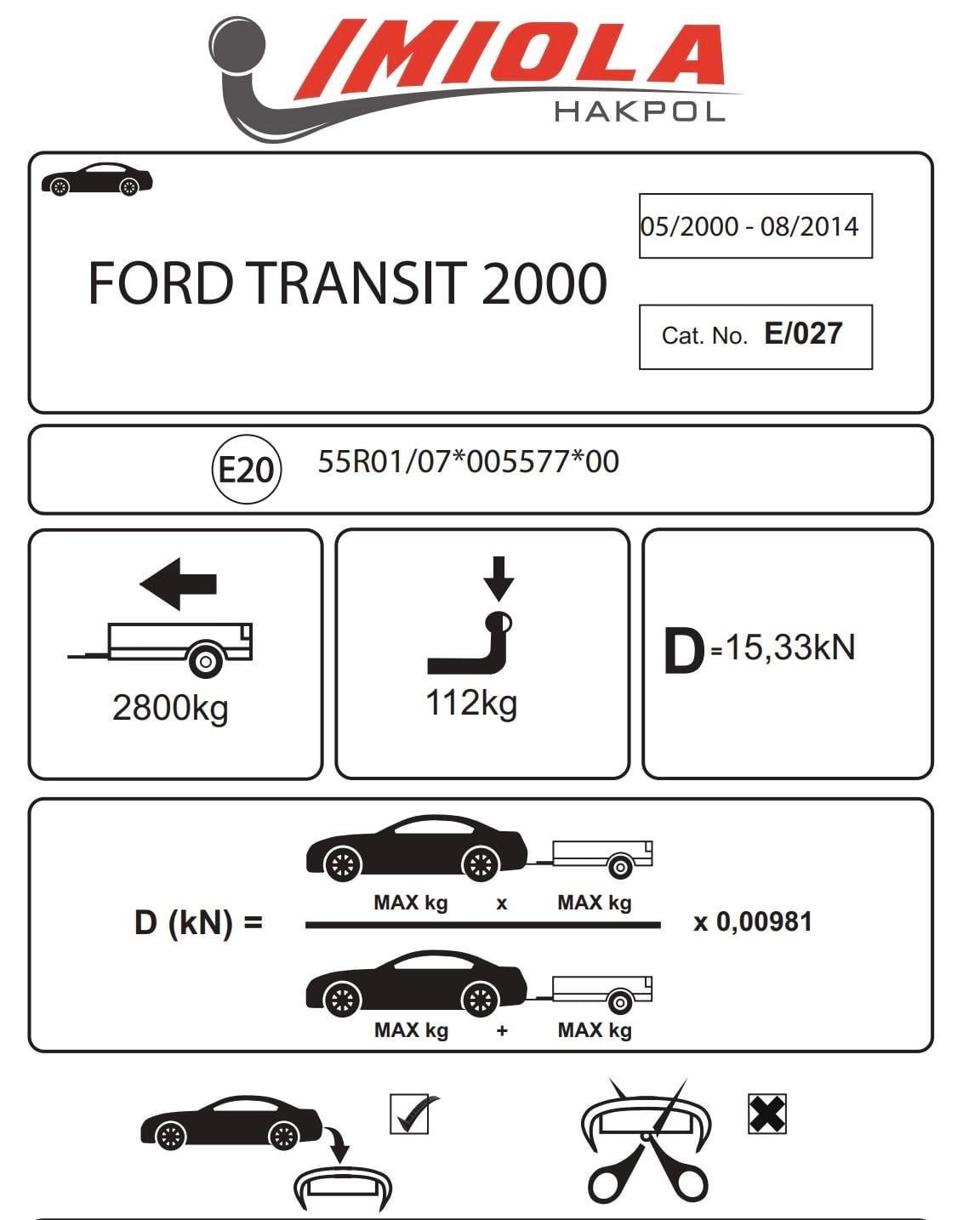 FORD TRANSİT 2000-2014FORD TRANSİT AÇIK KASA 2000-2014 İçin Yüksek Kaliteli Çeki Demiri | Çekidemirial.comTransitSteinhofFORD TRANSİT 2000-2014