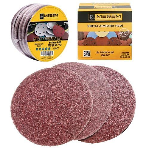 MEŞEM 753 115 MM 60 KUM CIRTLI ZIMPARA PEDİ
