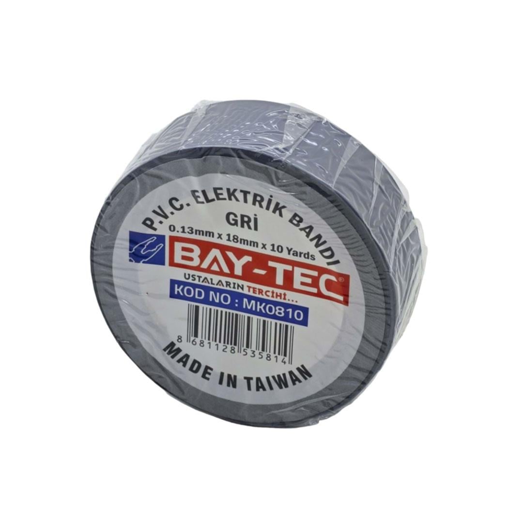 Baytec İzole Elektrik Bant Gri MK0810