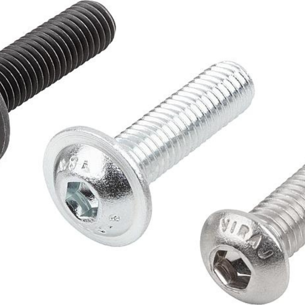 BOMBE BAŞLI İMBUS CİVATA DIN7380 - A2