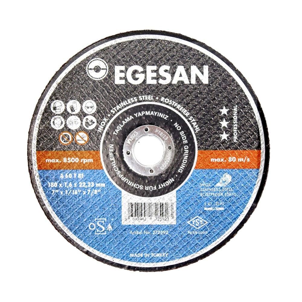 Egesan 180x1,6 mm İnox Kesici Taşı