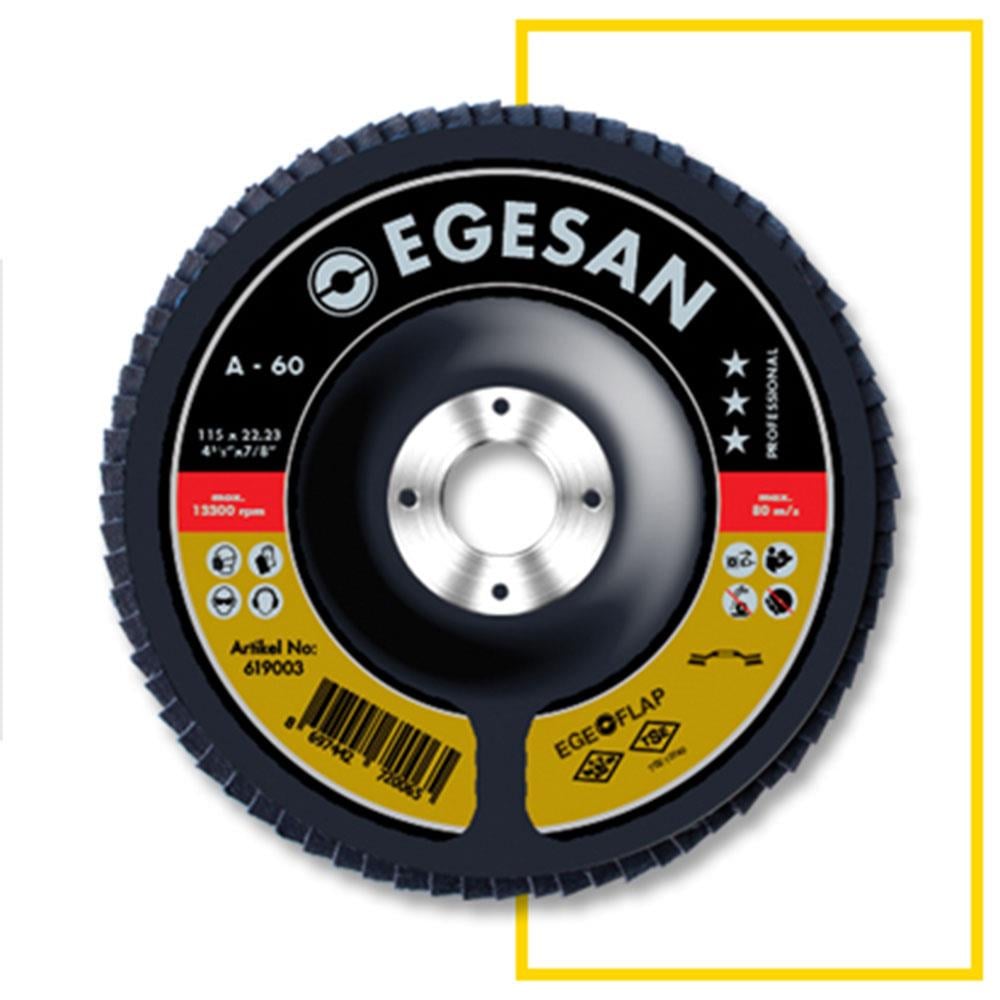 Egesan Flap Disk Zımpara 180 mm NK80 Kum