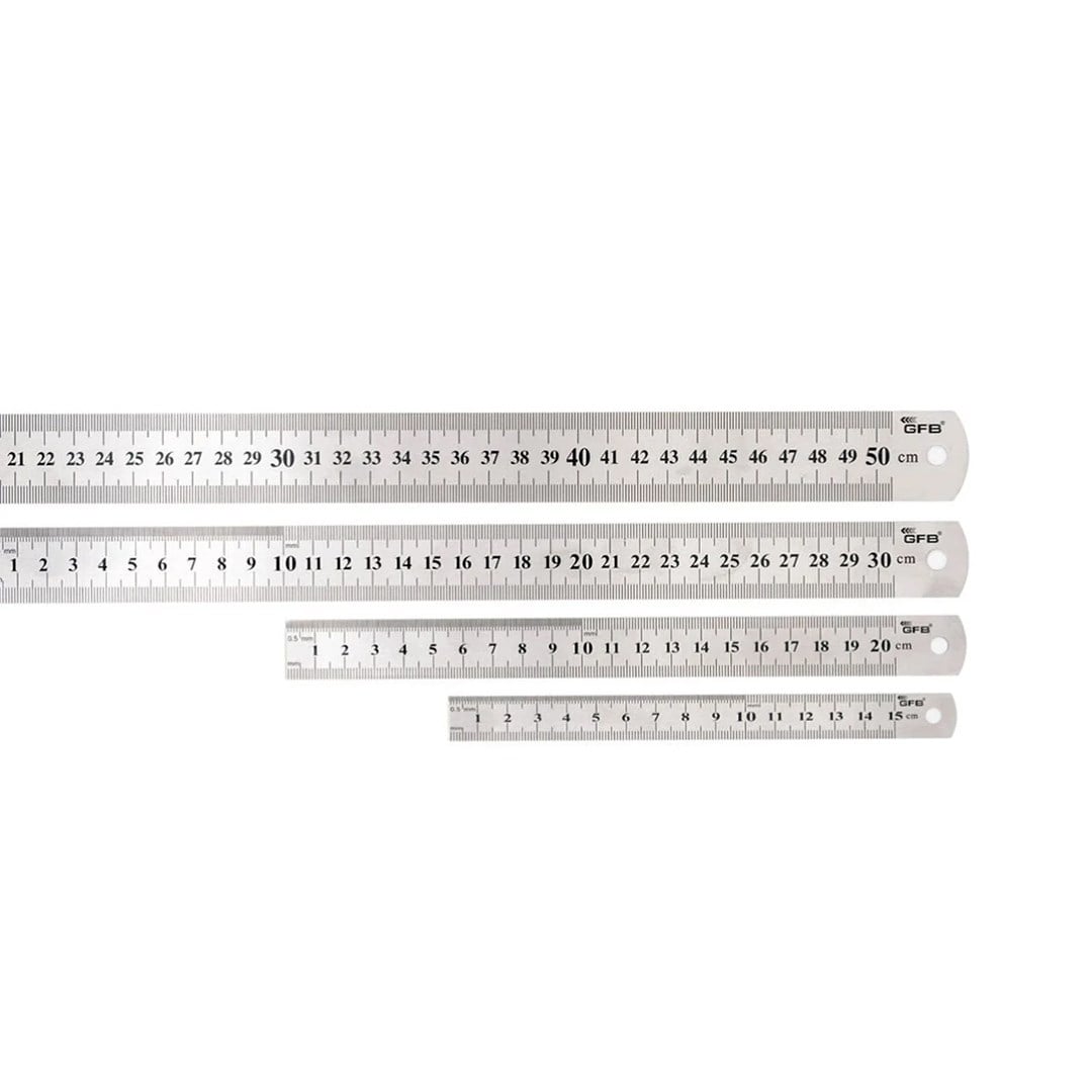GFB 1443 Paslanmaz Çelik Cetvel 200x20 x 0.75 mm