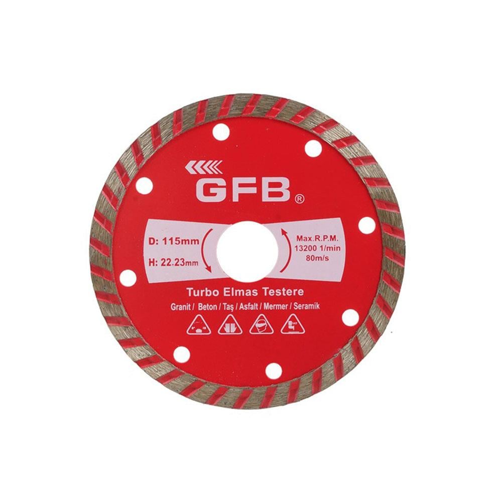 GFB 2386 Turbo Elmas Testere 180 mm