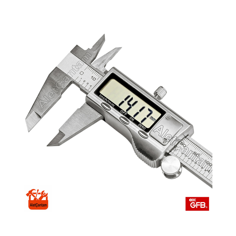 Gfb Dijital Kumpas Metal Ekran 300 x 0,01