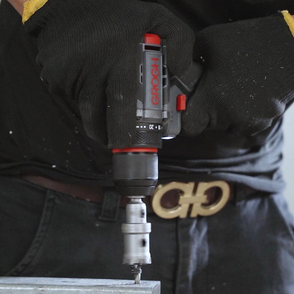 Grogh GRX1633-2 BMC 16V 2Ah Kömürsüz Motorlu Çift Vitesli Şarjlı Matkap