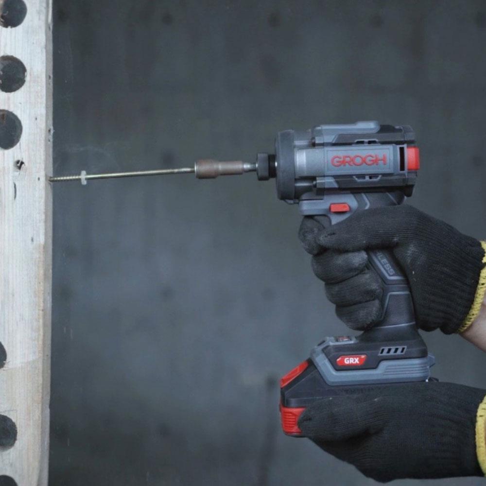 Grogh GRX2033-4 BMC Çift Akülü 20V 4Ah Kömürsüz Motorlu Akülü Torklu Vidalama