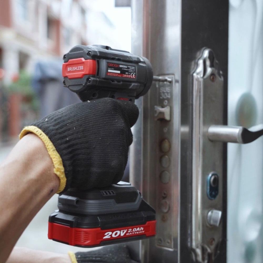 Grogh GRX2033 Solo(Aküsüz) 20V Kömürsüz Motorlu Akülü Torklu Vidalama
