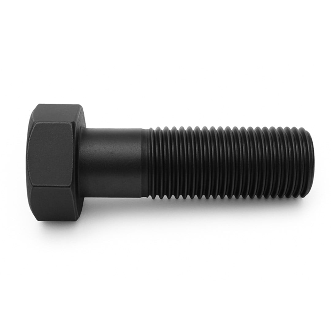 Norm M10x1.25x80 DIN 960 8.8 Kalite Altı Köşe Başlı İnce Dişli Cıvata Siyah 100 ADET