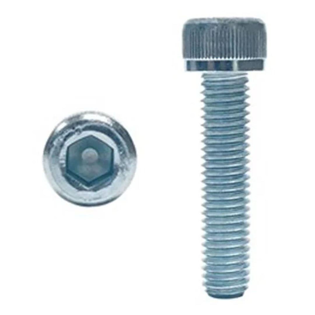 Norm M5X45 DIN 912 8.8 Kalite İmbus (Alyan Başlı) Cıvata Beyaz Galvanizli 100 ADET