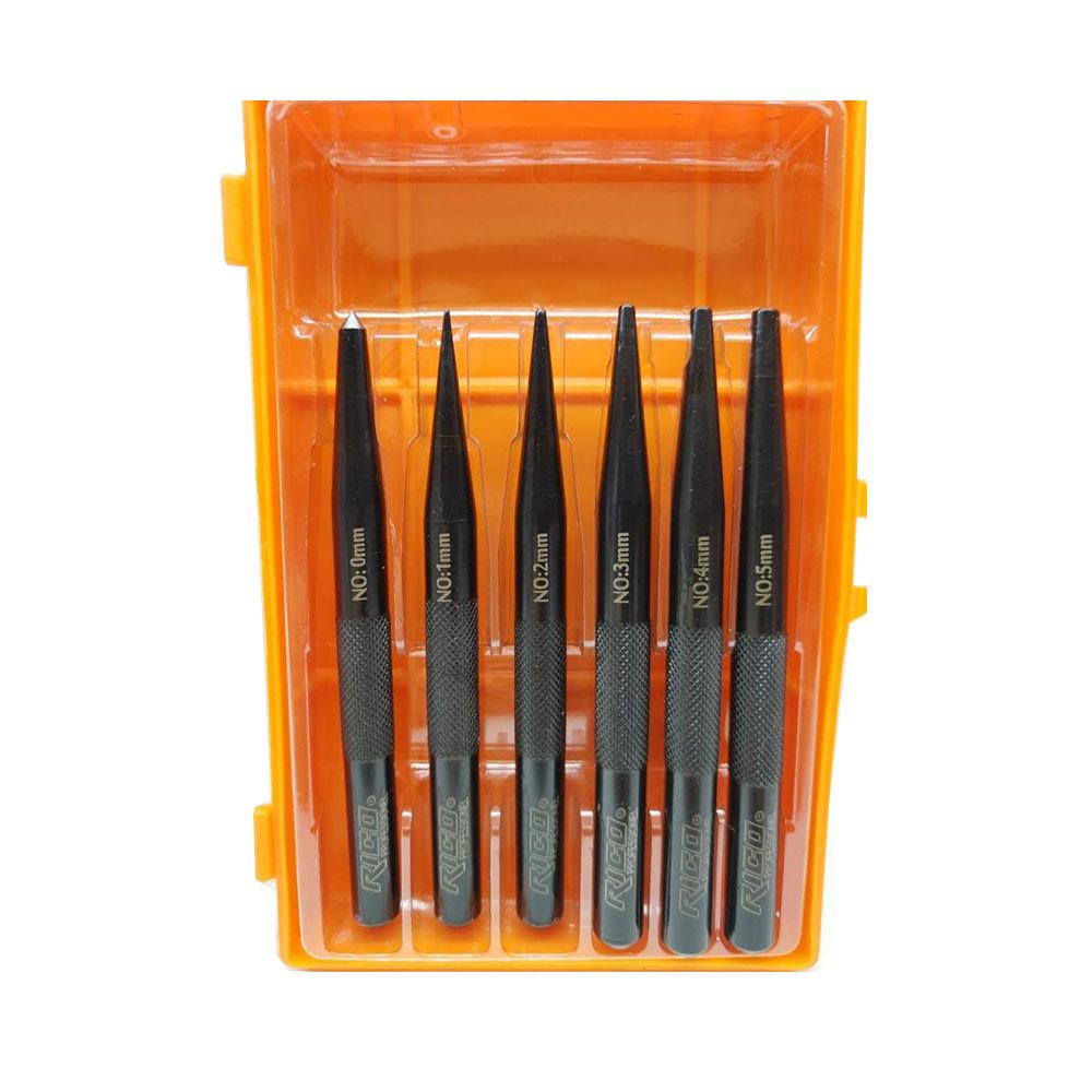 RİCO 008-RC7012 Konik Zımba Seti 6 Parça - 008-RC7012