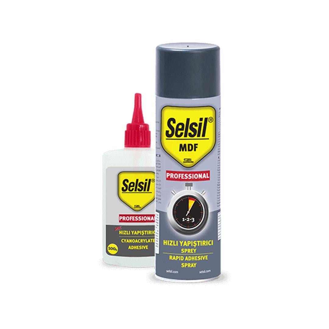 Selsil 400 ml MDF Hızlı Yapıştırıcı