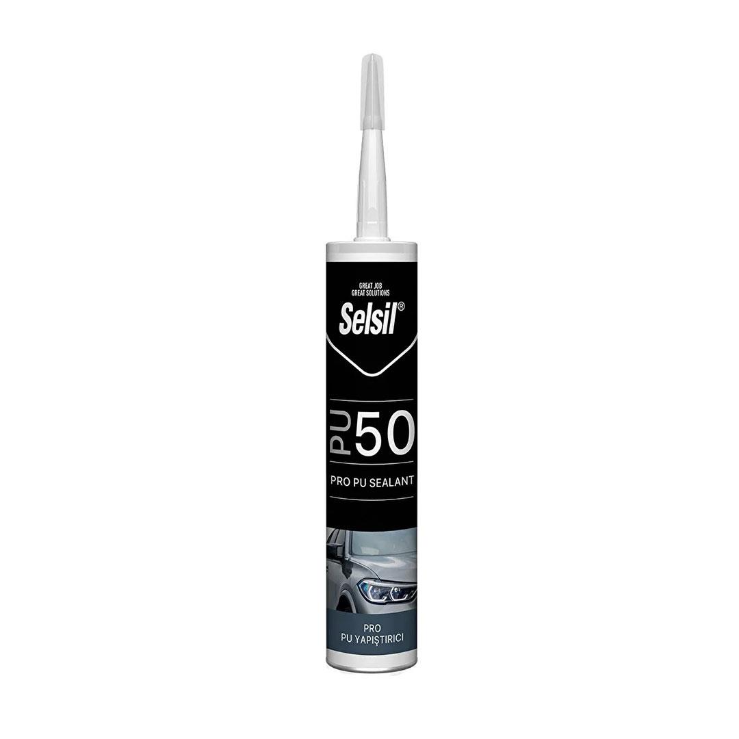 Selsil PU50 Poliüretan Mastik Beyaz 280 ml