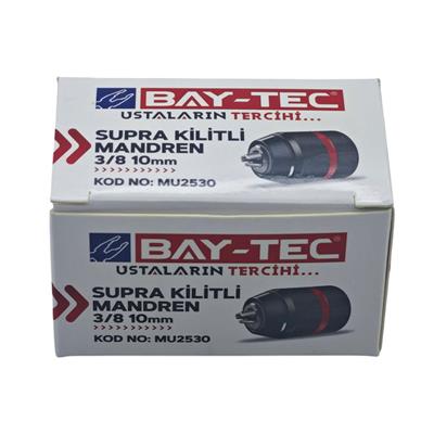 Baytec Supra Kilitli Mandren 3/8 10 mm MU2530