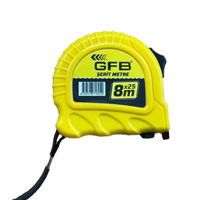 GFB 5104 Profesyonel Şerit Metre 8 Metre 25 mm