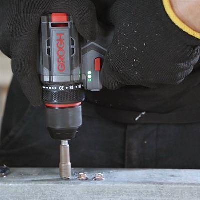 Grogh GRX1633-2 BMC 16V 2Ah Kömürsüz Motorlu Çift Vitesli Şarjlı Matkap