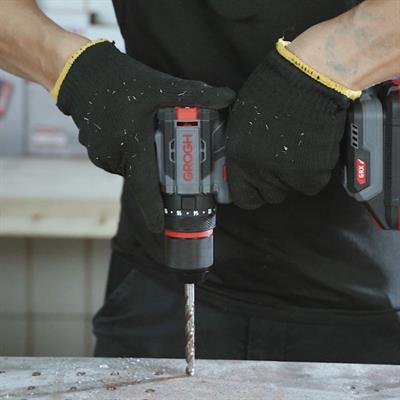 Grogh GRX2022-2 BMC 20V 2 Ah Çift Akülü Çift Vitesli Kömürsüz Motorlu Şarjlı Darbeli Matkap